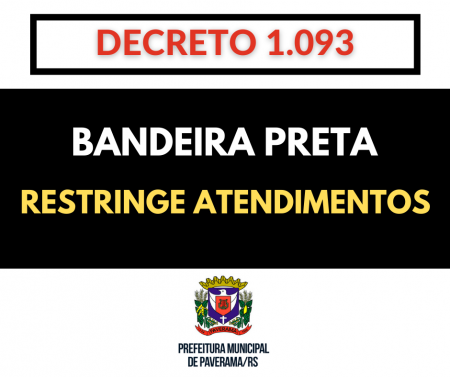 Decreto mantém atendimentos somente em comércios considerados essenciais Decreto mantém atendimentos somente em comércios considerados essenciais