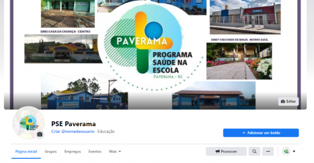 Programa Saúde na Escola lança página no facebook Programa Saúde na Escola lança página no facebook