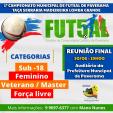 1º Campeonato Municipal de FUTSAL - Taça Serraria Madeireira Lomba Grande