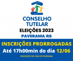 Prorrogada a data das inscrições para as eleições do Conselho Tutelar de Paverama. 