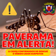 Alerta em Paverama: Aumento de casos de Dengue e risco de proliferação do mosquito após as chuvas