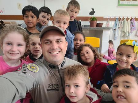 Paverama inicia atividades do Proerd nas escolas parceria com SMEDH e Proerd
