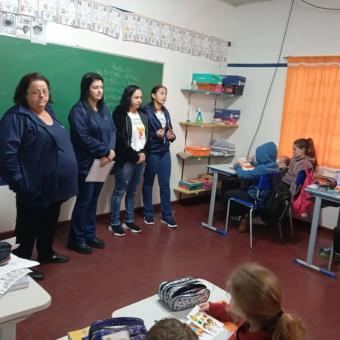 Conselho Tutelar realiza ações nas escolas em alusão ao Maio Laranja 🧡
