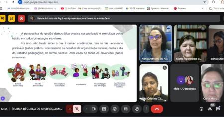 Paverama participa de curso nacional de aperfeiçoamento para Gestores Escolares
