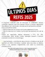 REFIS Municipal 2025 se encerra no dia 30 de setembro.