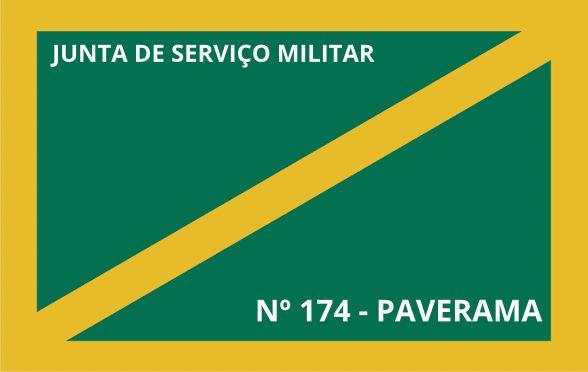JUNTA DE SERVIÇO MILITAR Nº 174 - PAVERAMA