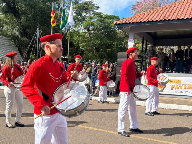Paverama celebra o 7 de Setembro com Desfile Cívico